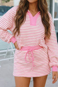 Maddie Striped Set - Pink