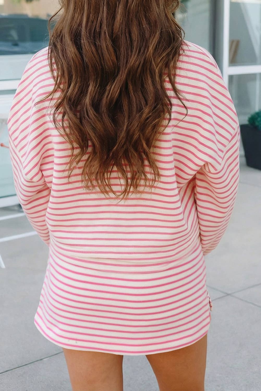 Maddie Striped Set - Pink